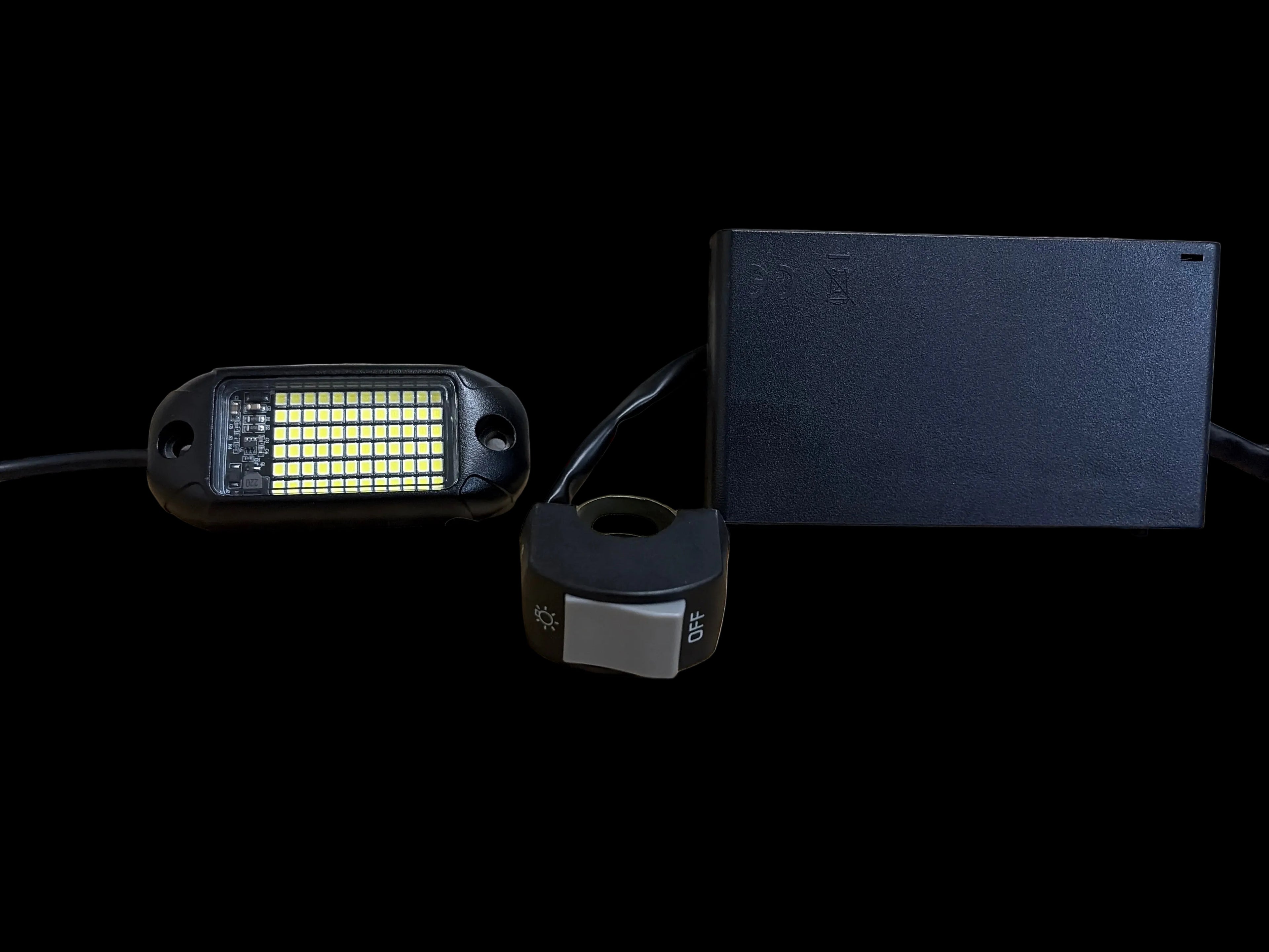 Battery powered rock light V2