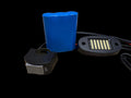 Rechargeable battery powered rock light