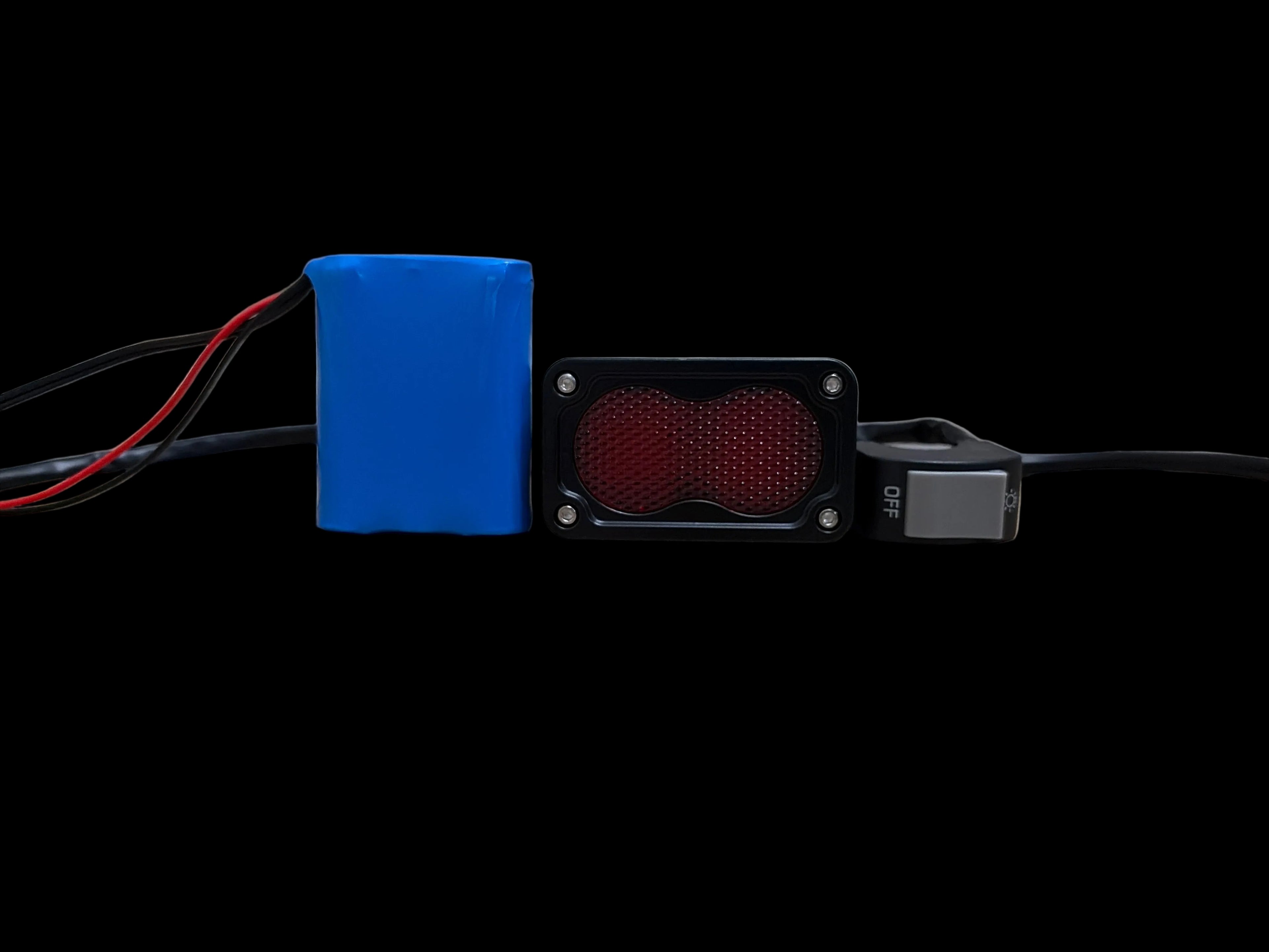 Rechargeable battery powered Baja taillight