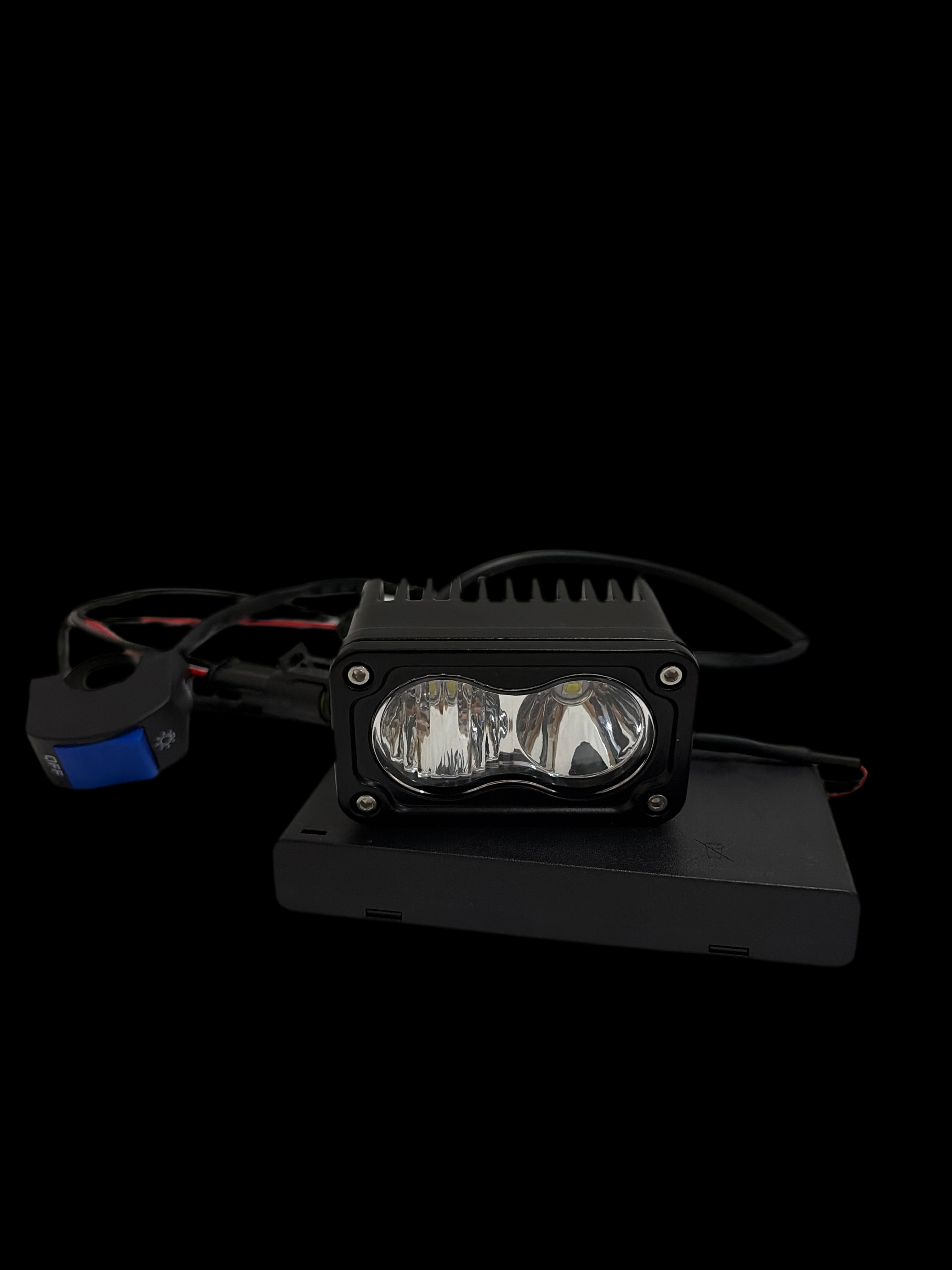 Battery powered Baja light for all bikes